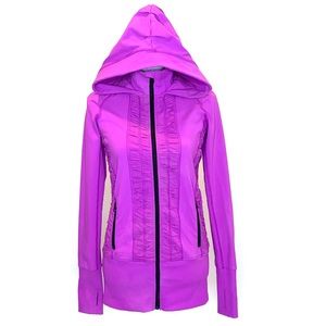 Lorna Jane Purple Hooded Jacket